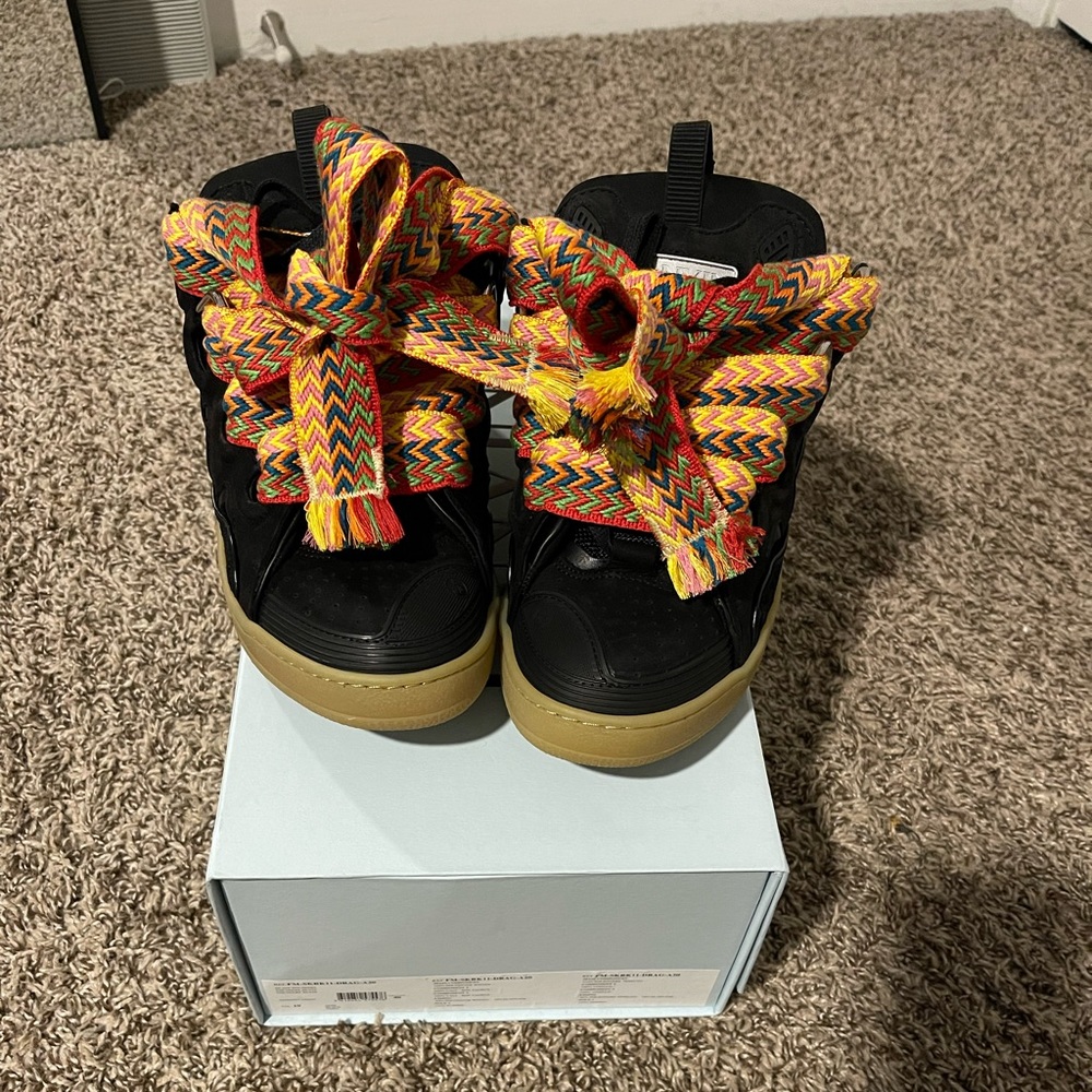 Men Lanvin Curb Sneakers